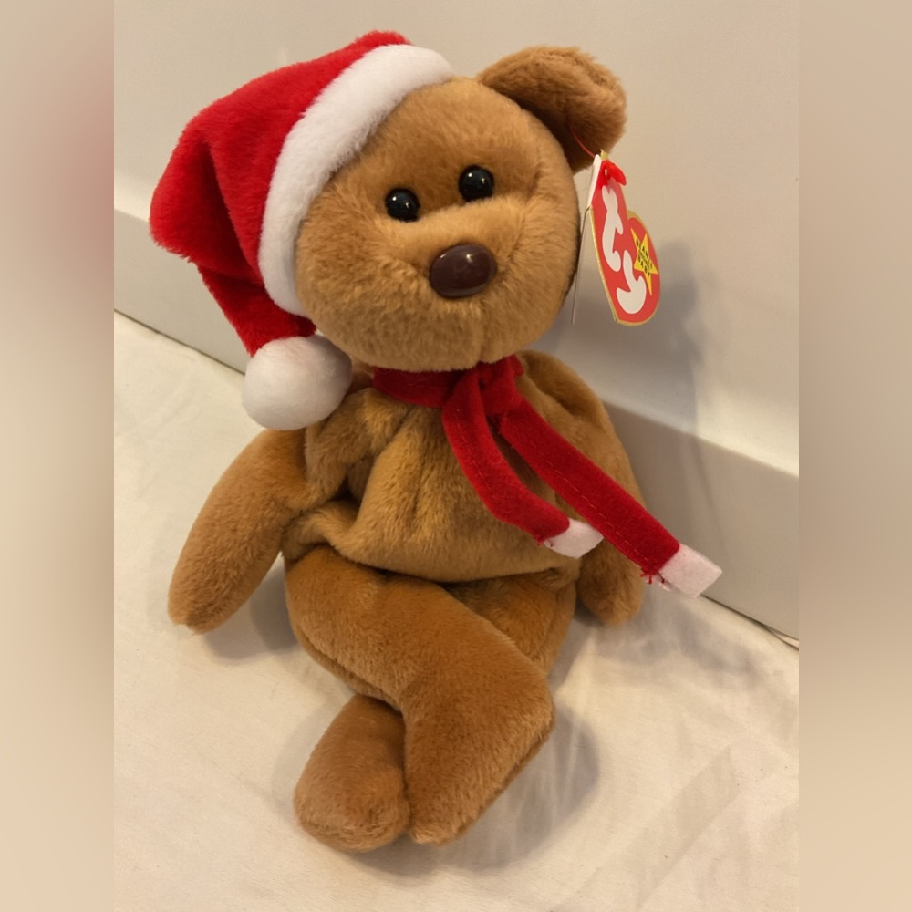 Ty 1997 Teddy holiday beanie baby